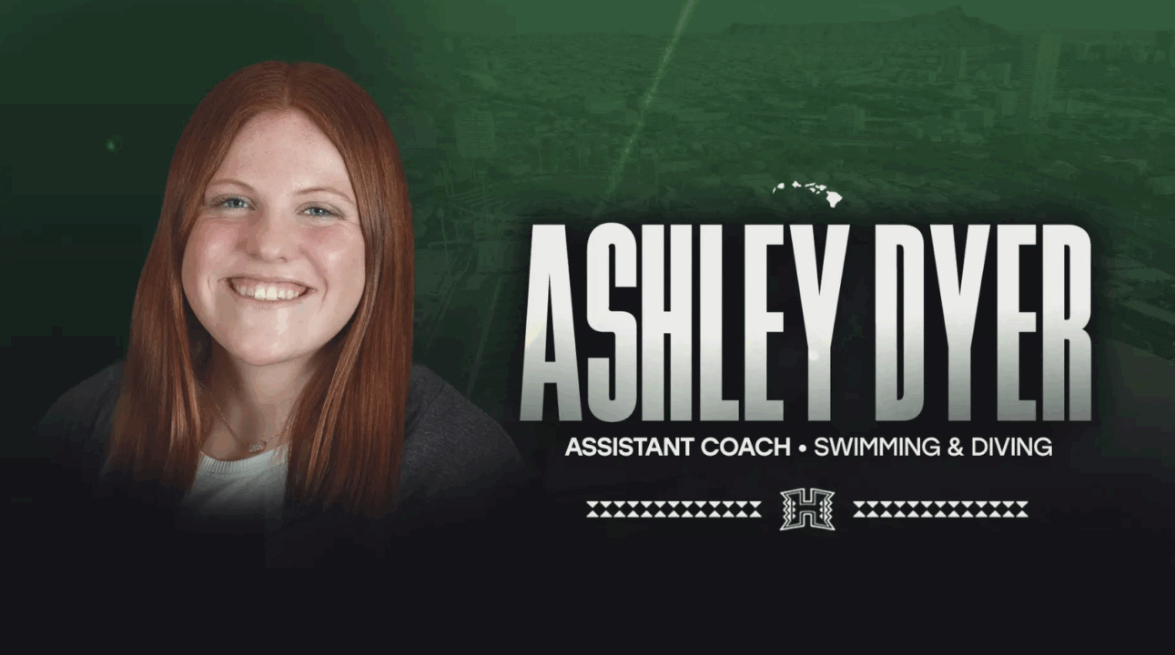 Ashley Dyer Joins Hawaii Swimming & Diving Staff As Assistant Coach